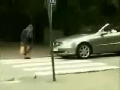 충격적인 자동차 사고(브금 유)