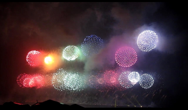 2011년 부산 광안리 불꽃 축제 동영상...