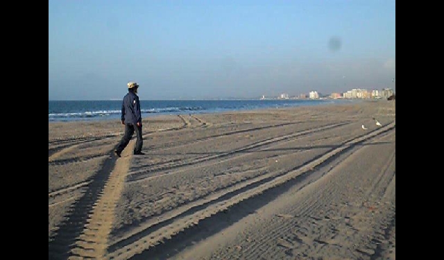 칠레 라세레나 해안