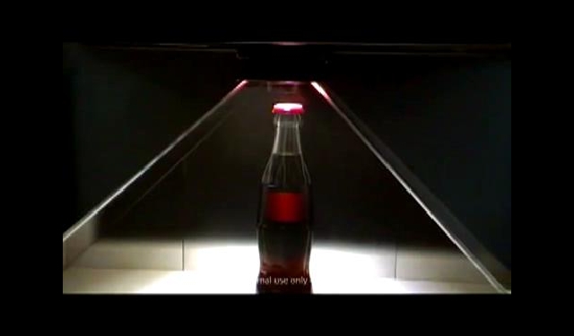  우와, 신개념 3D 코카콜라 광고